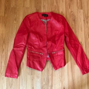 Red Leather Jacket